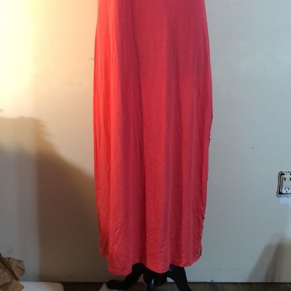 MICHAEL Michael Kors Grommet-Trim Maxi Dress - Picture 2 of 9